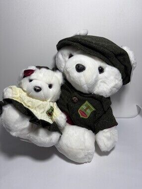 Santa Bear 2003 Irish Clan Family Dayton Hudson Marshall Fields With Bag